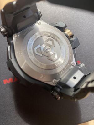 Men's Watch G-Shock Casio GPW-1000 Stainless Steel Back