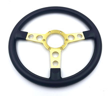 Gold Spoke Thin Grip Formula Steering Wheel For 1969-1981 Firebirdtrans Am