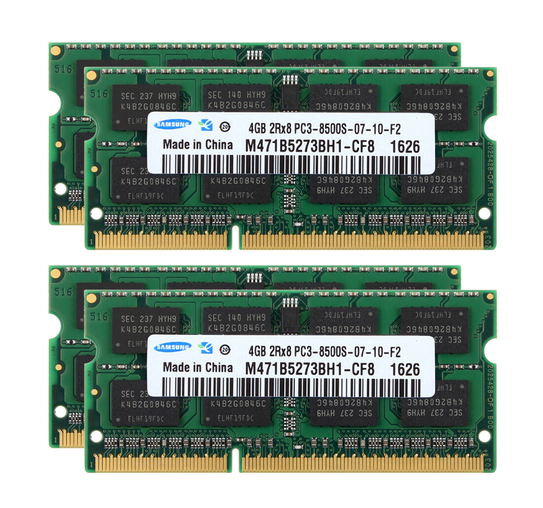 1066 Mhz Ram Ddr3 4gb Laptop Samsung 4pcs Samsung 4GB 2RX8 DDR3