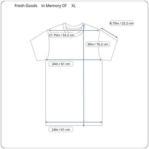 Camiseta Fresh Goods In Memory Of When I Gave A Sh*t - Imagen 6 de 6