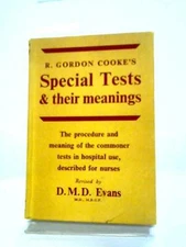 Special Tests and their Meanings (Ralph Gordon Cooke - 1960) (ID:81473)