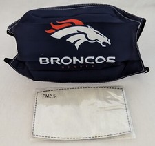 Denver Broncos Adult Facemask With Filter Pocket