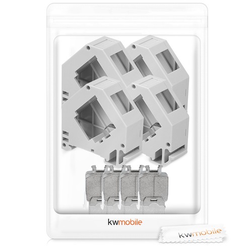 Set 4x Modulo Keystone per Cavi CAT 6A 4x Adattatore Guida DIN Presa RJ45 - Bild 7 von 8