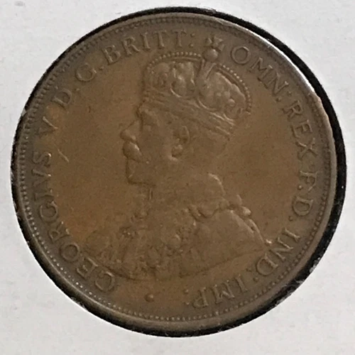 1933 Australia Penny — photo from the most recent tracked eBay sale
