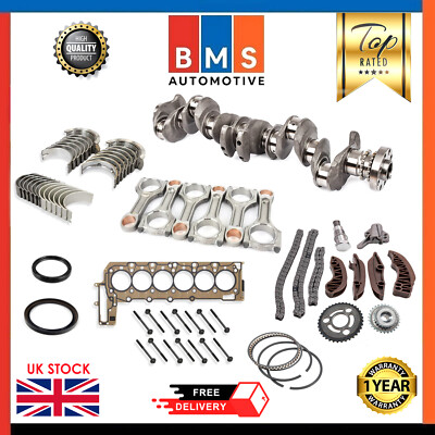 Für BMW Geschmiedeter Kurbelwelle Mit Motor Umbau Set N57D30 N57 3.0 D