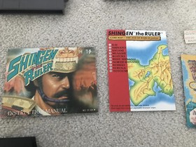 Shingen The Ruler NES CIB with Original Shrink Wrap W Manual And Map