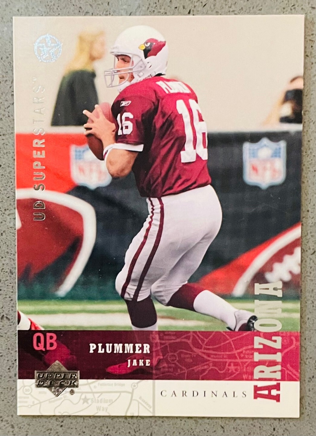 2003 Upper Deck Football NFL #10 Jake Plummer UD Superstars Insert