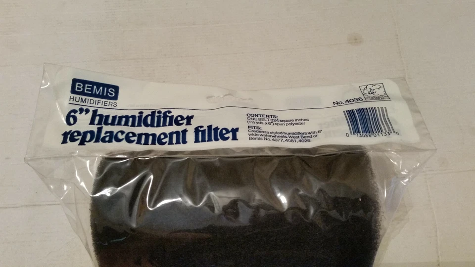 New Bemis 6" inch humidifier replacement filter #4036 NIP NOS - Image 2 of 2