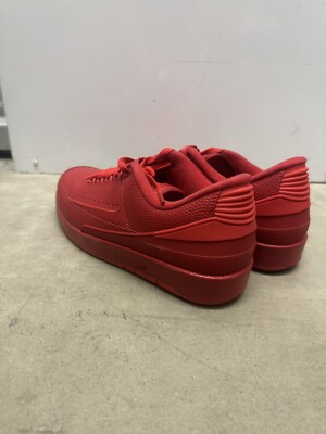 2016 Air Jordan 2 Retro Low Gym University Triple Red size  display picture 1