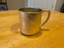 Vintage Estate Silverplate Oneida Child Cup With Handle