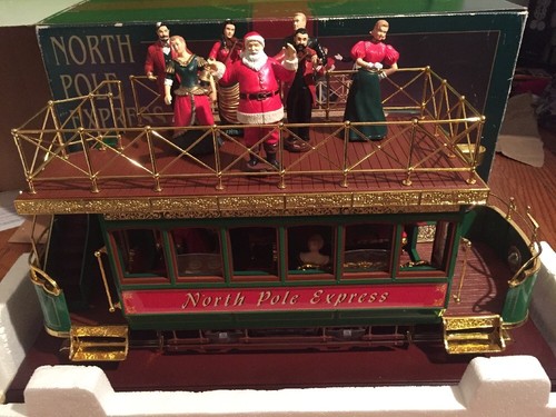 Tren de tranvía expreso estilo Enesco Maisto polo norte multiacción/lites musical - Imagen 11 de 12