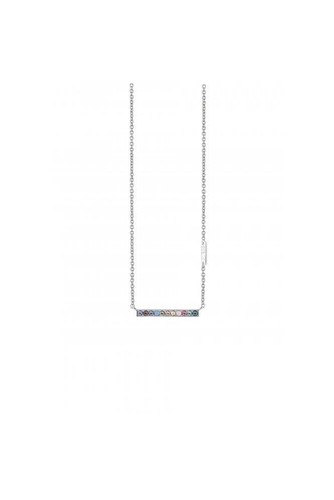Guess Miami Silver Necklace UBN83050 - 第 1/1 張圖片