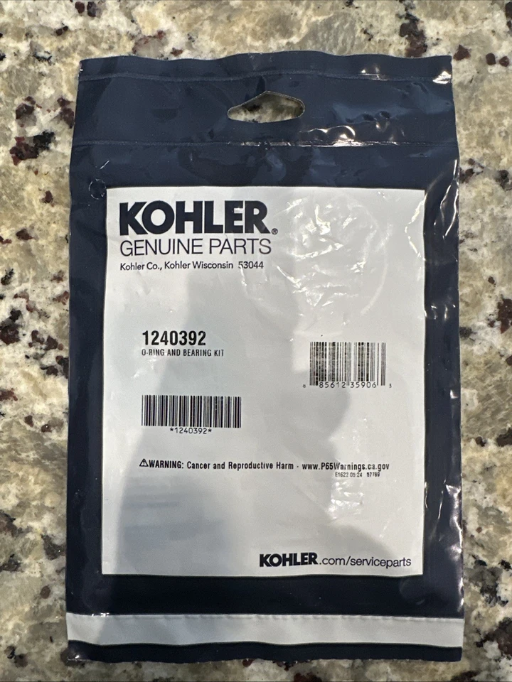 Kit de rodamientos de junta tórica compatible Kohler 1240392 duradero fácil instalación NUEVO SELLADO Foto 2 de 3