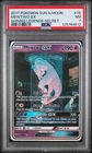 Pokemon Mewtwo GX Shining Legends 78/73 Secret PSA 7