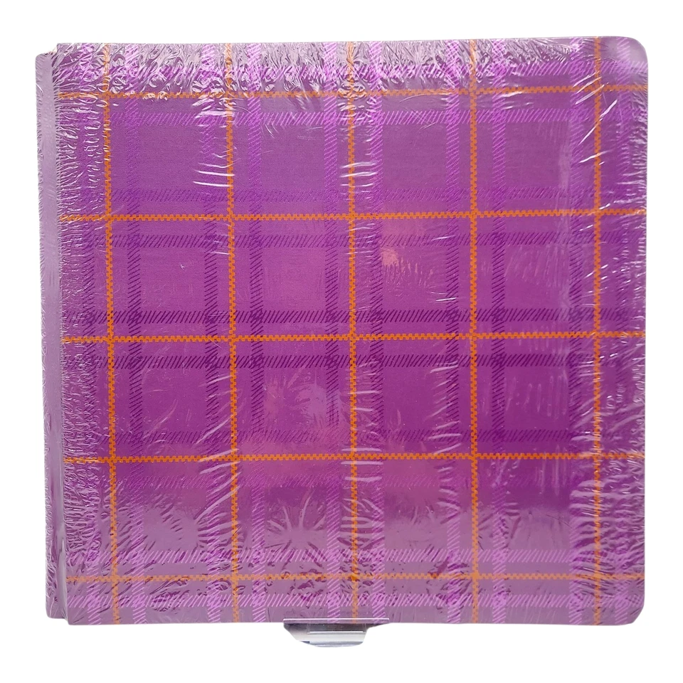 Creative Memories альбом "It's Fall Y'all" фиолетовая фольга клетчатый Хэллоуин осень - Изображение 2 из 4
