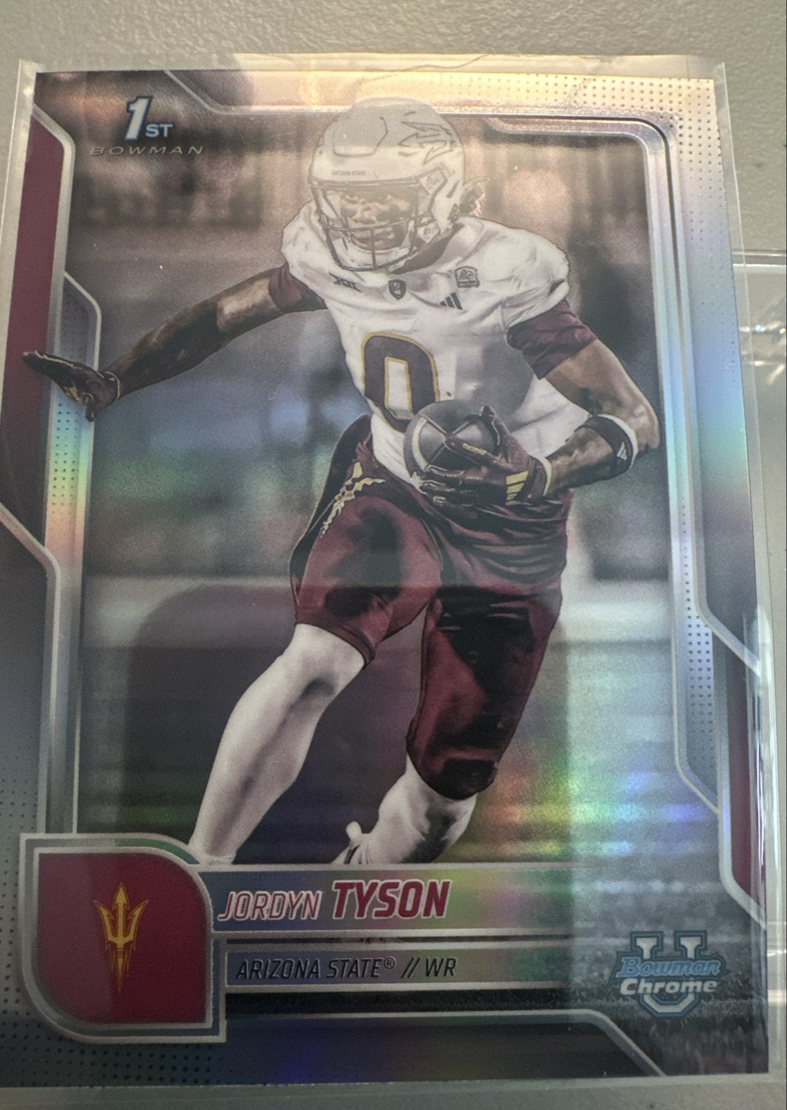 2025 Bowman University Chrome - Jordyn Tyson #31 Refractor (RC)