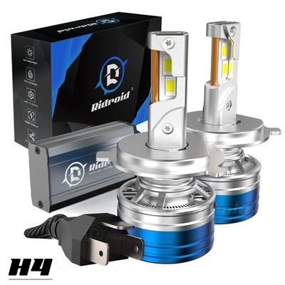 RIDROID K95 Series Canbus  Bright H4 9003 LED Headlight Kit Bulb High Low Beam