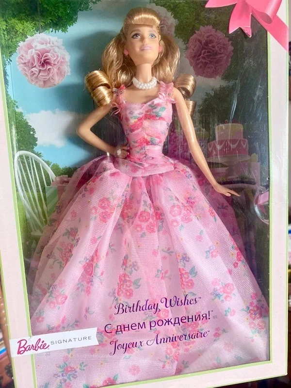 Barbie signature Birthday wishes Mattel FXC76, édition 2018. - Photo 3/4