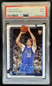 2025-26 Topps Cooper Flagg RC Rookie #201 Mavericks