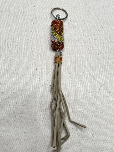 Indigenous Key Rings Native American Beaded Navajo Key Chain Key Ring Handmade | eBay