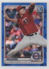2020 Bowman Chrome Draft Sapphire Edition Jordan Balazovic #BD-58 6u5