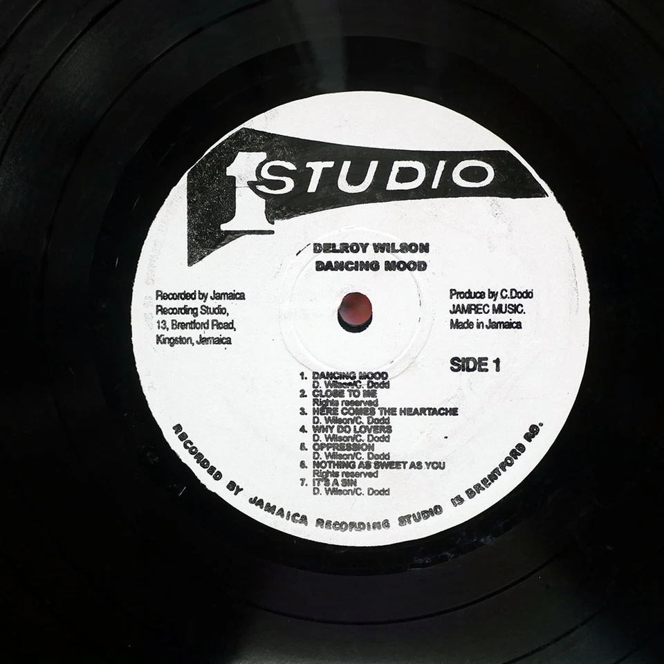 DELROY WILSON DANCING MOOD STUDIO ONE SOLP50149 Jamaica VINYL LP - Image 2 of 2