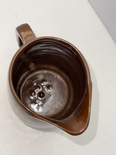 Vintage Pottery Frankoma Plainsman Brown #81, Handled 32oz Pitcher (Color B) - Picture 6 of 7