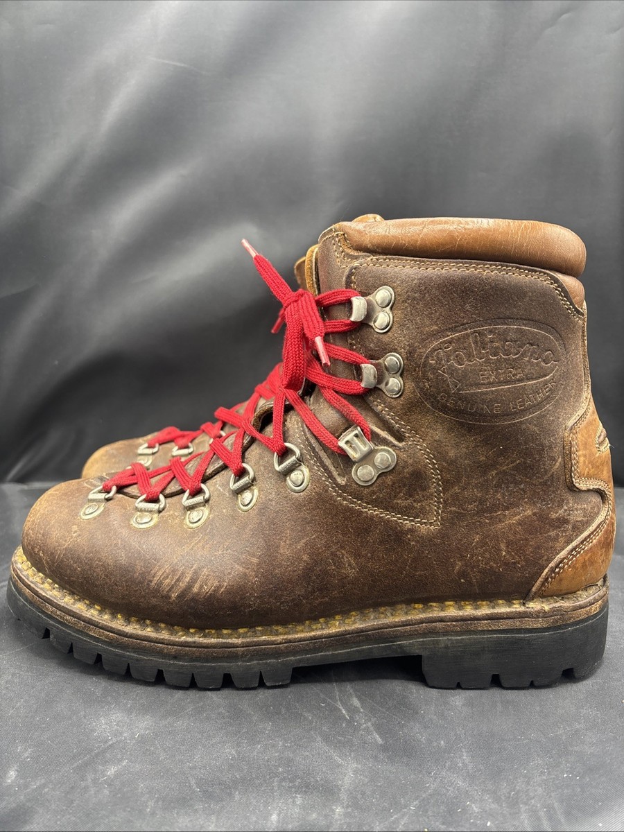 Vintage Fabiano Extra Mountaineering Boots Hiking Men 10 M  display picture 3