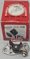 1 NOS Honda CA160 CL160 SL175 CL200 Contact Breaker Points NEW OEM 30202-216-005