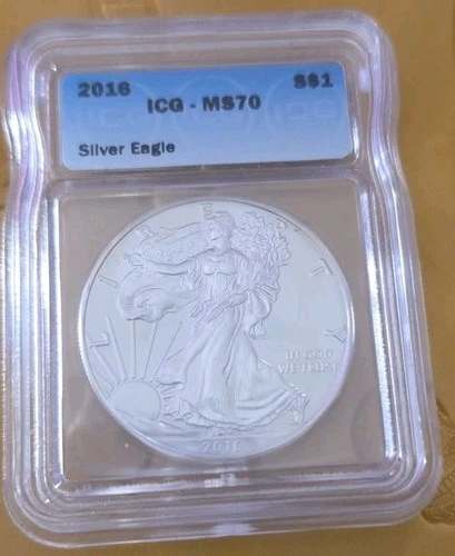 2018 American Eagle (Silver), ICG MS70