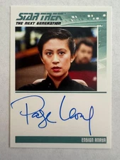 Women of Star Trek Art & Images Page Leong autograph card