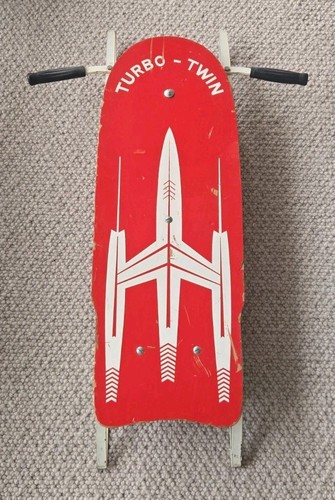 Vintage Turbo - Twin Sled  (XS-17 Space Rocket's Little Brother) Very Rare!