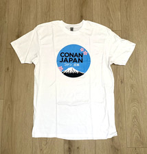 CONAN IN JAPAN Conan O'Brien Show Audience T-Shirt size L NEW