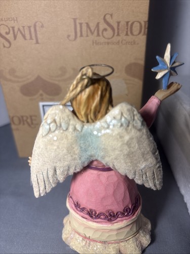 Ornamento da appendere angelo vittoriano Jim Shore 2015 4047684 con etichetta e scatola - Foto 6 di 12