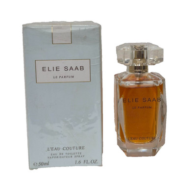 ELIE SAAB L'EAU COUTURE WOMEN 1.6 oz EDT SPRAY BOX DAMAGED RARE