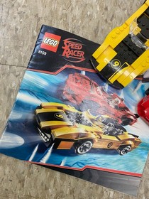 RARE LEGO Lot  Speed Racers Sets 8161 /8159/ 8160 w/ extra PRELOVED!