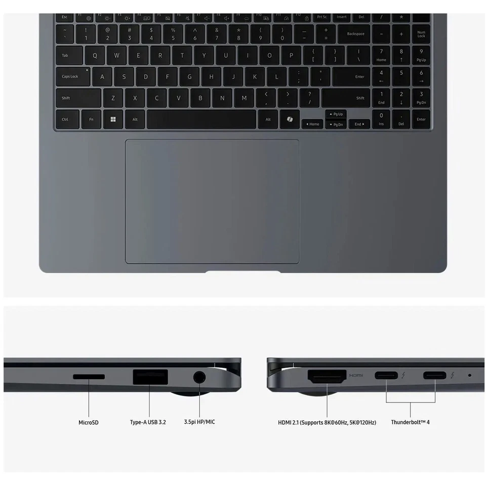 Samsung - Galaxy Book4 Pro 360 16" - Intel Core Ultra 7 - 16GB Memory - 1TB SSD - Image 3 of 3