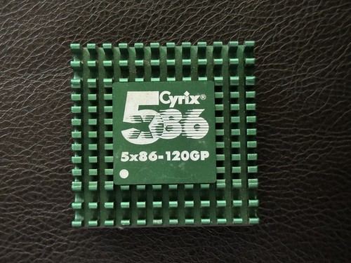 Cyrix 5x86-120GP (Rare x4 Capable, 133MHz) Sockel 3 486 CPU - getestet & funktionsfähig