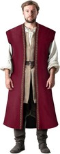 Men's Pirate Vest Medieval Costume Renaissance Role Playing Waistcoat