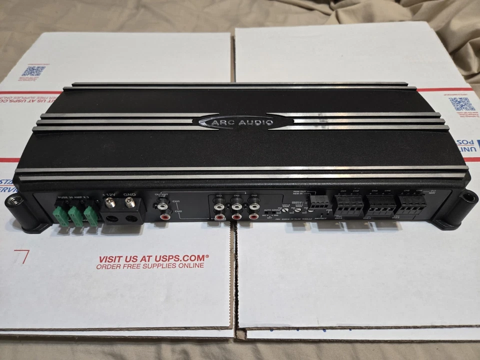 Amplificador DSP de 6 canales Arc Audio ARC 1000.6 - 175 vatios RMS x 6 a 4 ohmios Foto 2 de 4