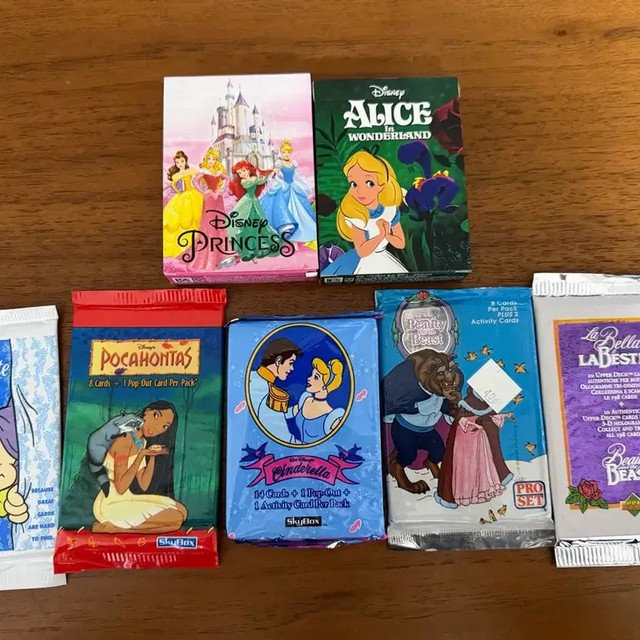 Disney Princess Vintage Card Set, Alice, Sealed & Used