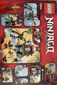 LEGO NINJAGO Tiger Widow Island 70604 Complete Set 450 Pieces Nya Cole Dogshank