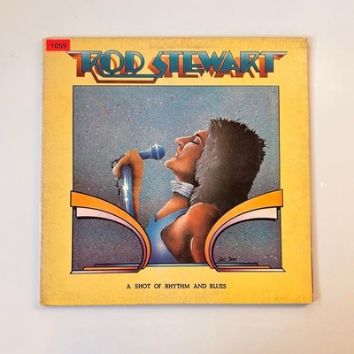 Rod Stewart A Shot of Rhythm and blues LP PROMO PS 2021 US Press 1976 VG+++
