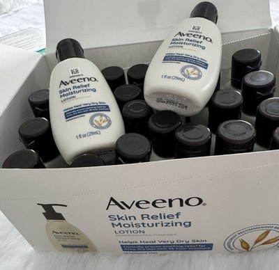 AVEENO Naturals Skin Relief 24 Moisturizing Lotion Travel 1 Oz FREE SHIP