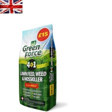 Granular Lawn Fertilizer - 400m2 Coverage for Weeds & Moss Protection