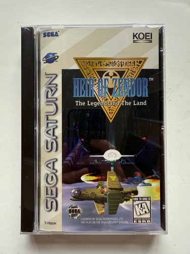 Heir of Zendor The Legend and The Land Sega Saturn, 1996 New Factory Sealed Koei - Picture 1 of 8