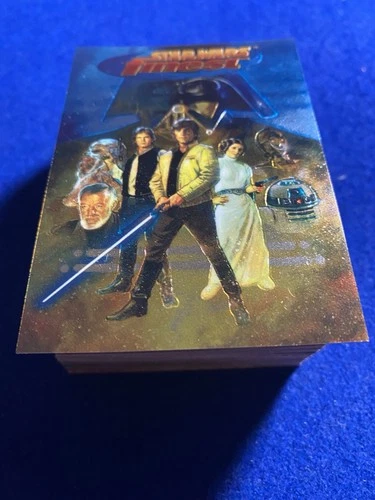 Star Wars Topps Finest Series 1 Incomplete 77 Cards No Dupes