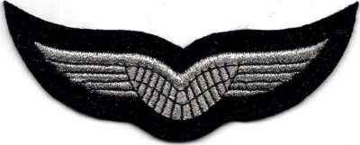 BGS - GSG-9 TÄTIGKEITSABZEICHEN FLIEGER dkl-blau BUNDESGRENZSCHUTZ Patch Polizei