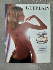 Publicité papier Parfum. Guerlain L'instant de 2003 + Patch - Perfume Ad 
