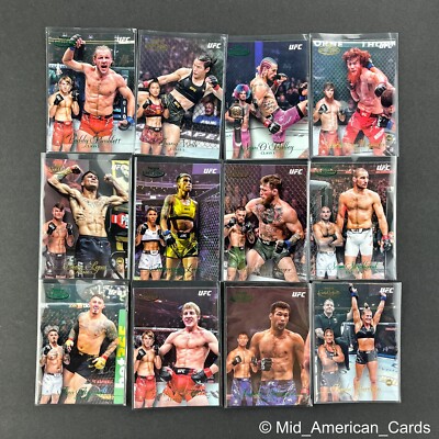 2024 Topps Gold Label UFC Base Class 1  2 3 & Green COMPLETE YOUR SET Ships FREE